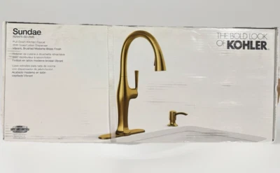 KOHLER Sundae R29475-SD-2MB- Vibrant Brushed Moderne Brass Finish - Image 1 of 4