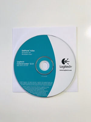 Logitech SetPoint 4.0w Software CD Windows XP Vista Cordless Desktop Wave MAC - Image 1 of 4