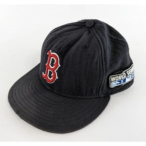 Boston Red Sox New Era '04 World Series bestickt passend Gr. 7 *signiert* - Bild 1 von 6