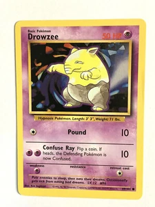 DROWZEE - Base Set - 49/102 - Pokemon Karte - 1999 - WOTC - Non-Holo -- EXC-NM - Bild 1 von 2
