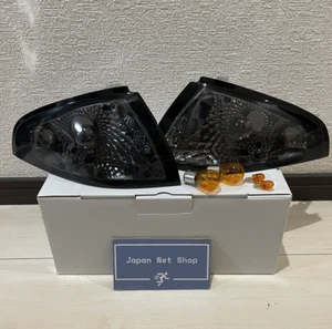 NI1-708 Nissan Skyline Corner Lamp R32 Type M Crystal Corner Lamp Smoke Mbro New - Picture 1 of 10