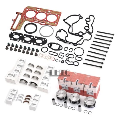 Engine Rebuild Pistons Bearings Gaskets Kit For BMW 218i Mini Cooper B38 1.5T - Image 1 of 4