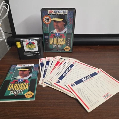 Tony La Russa Baseball - Sega Genesis 1993 - Complete with Box and Manual - Image 1 of 4