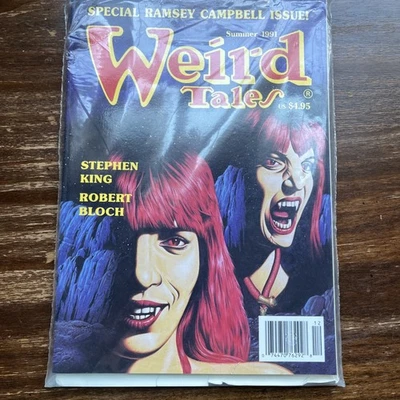Weird Tales #301 Summer 1991  CAMPBELL Issue Fantasy & Horror New in Factory Bag - Image 1 of 4