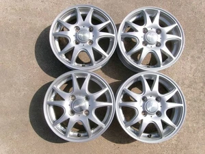 Weds Fang 13 Inch Wheels 4J +45 4H Acty Every Atrai Hijet Carry Sambar - Picture 1 of 6