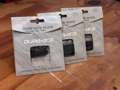NOS Dura-Ace BR-7403 7400 Replacement Brake Pads Factory Packaging - Japan - Image 1 of 4