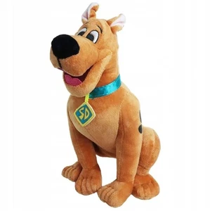 SCOOBY DOO Peluche 20cm ORIGINALE Ufficiale Top Quality CANE Medaglietta - Imagen 1 de 1