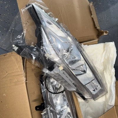 Par de faróis para 16-18 Nissan Maxima S/SV/SL faróis de halogênio conjunto de luzes de estacionamento - Imagem 1 de 4