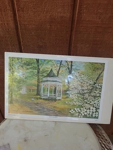 Vintage Sealed Unframed Signed Numbered 316/500 CW Savage Print Spring Memories - Picture 1 of 14