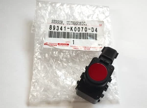 89341-K0070-D4 3U5 Toyota Lexus Sensor de Estacionamiento Ultrasónico Emocional Rojo II OEM - Imagen 1 de 11