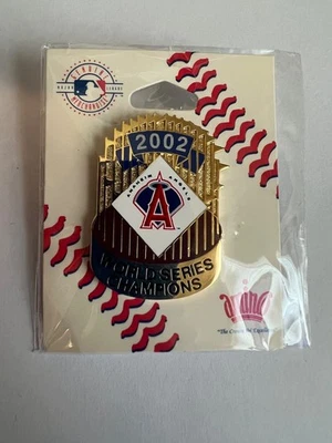 Anaheim Angels 2002 World Series Lapel Pin. New, Rare  Aminco int. MLB - Image 1 of 3