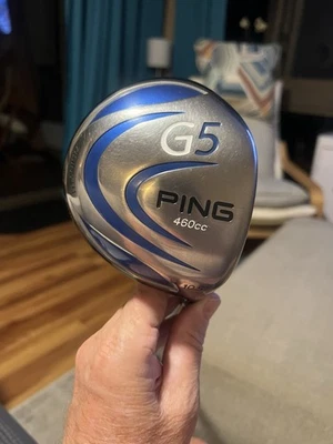 Ping G5 460cc Titanium 10.5* Driver Regular TFC 100 D Graphite Shaft 46” Regular - Image 1 of 4