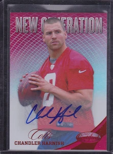 2012 Certified Mirror Red Signature #258 Chandler Harnish Auto RC Rookie 050/350 - Picture 1 of 1