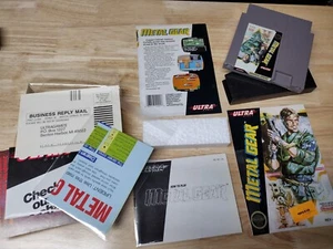 Metal Gear NES Toy R Us Display / CIB / Book Cart New Open Condition - Picture 1 of 1