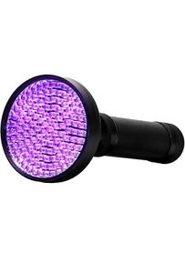UV Ultraviolet Light 128 LED Flashlight BlackLight 395nM Inspection Lamp Torch - Picture 1 of 6