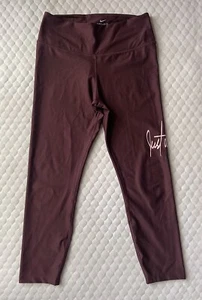 Nike Just Do It High Rise Tights Activewear Pants Running Gym Women's Size S - Picture 1 of 4