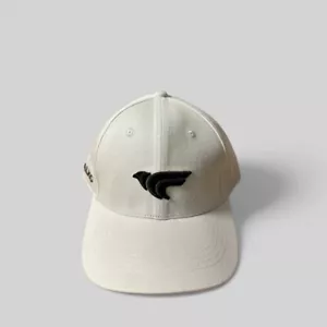 Golf Cap White Black Falko - Picture 1 of 3