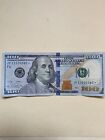 2009 SERIES $100 One Hundred Dollar (STICKER!) STAR  NOTE (rare banknote)