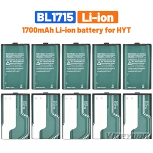 10X HYT BL1715 BL-1715 Li-Ion Akku 1700mAh für HYT TC-320 TC320 Zwei-Wege Radio - Bild 1 von 12