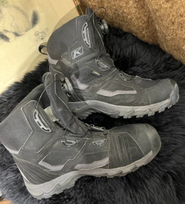 Ботинки Klim Outlander GTX на шнуровке черные боа - Изображение 1 из 4