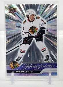 2023-24 Upper Deck #218 David Gust Outburst Silver - Bild 1 von 2