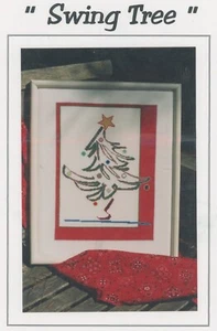 Marilynn and Jackie's Swing Tree Christmas Gold Star Counted Cross Stitch - Picture 1 of 3