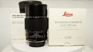 LEICA APO-Macro-Elmarit-R 100 mm f/2.8 MF NIKON F Mount Lens Boxed #3560598