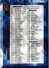 1994 Press Pass VIP Auto NASCAR Racing Card 1-100 You Pick for Set