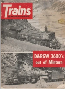 Trains Magazine April 1963 - Railroads / Railroading  - Bild 1 von 2