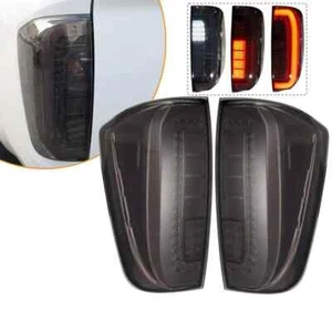 Paar Für Nissan Navara NP300 D23 2015-2019 Paar LED-Rücklicht Lampe Bremse Park - Picture 1 of 18