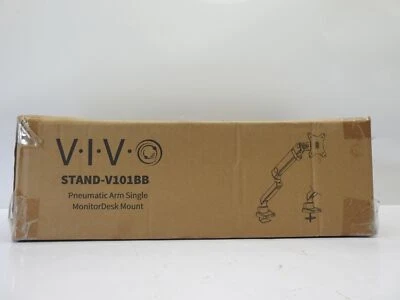 VIVO Premium Aluminum Full Motion Single Monitor Desk Mount Stand V101BB -NEW
