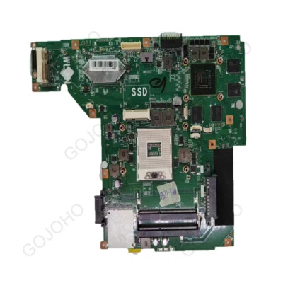 For MSI GE70 Laptop Motherboard DDR3 HM76 PGA 989 N13E-GE-A2 GT660M/2GB MS-17561 - Image 1 of 4