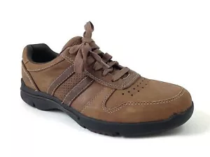 Rockport Men's Coburn Oxfords Brown Leather Size 7.5 M - Picture 1 of 7