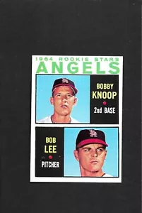 1964 TOPPS BASEBALL BOBBY KNOOP BOB LEE ROOKIES HIGH #502 ANGELS (LOOKS MINT) - Picture 1 of 4