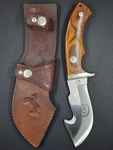 Vintage Colt CT7-B Serengeti Guthook Skinner Fixed Blade Hunting Knife - Picture 1 of 15