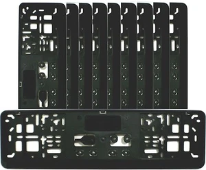 10x! Soporte de matrícula soporte de matrícula CORTO 46 cm - Imagen 1 de 1
