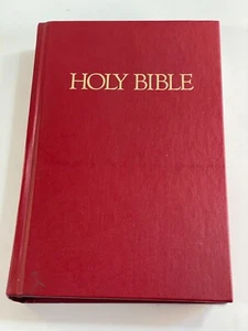 Holy Bible New Revised Standard Version 1990 Hardcover American Bible Society - Picture 1 of 11