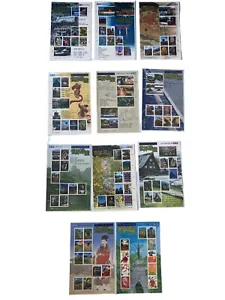 Japan 2001–2003 World Heritage Series II – 11 Full Sheets MNH Scott #2832–2842 - Picture 1 of 12