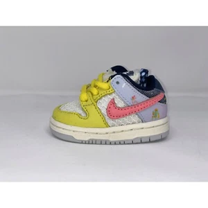 Nike SB Dunk Low Be True Sneakers, Size 2c BNIB DX9219-100 - Picture 1 of 8
