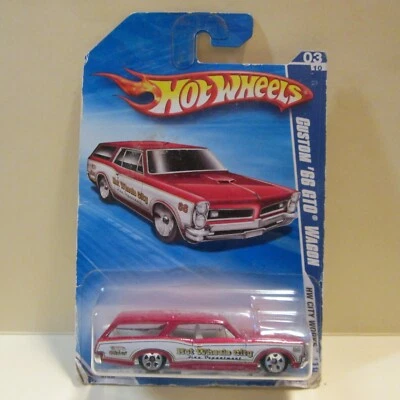 PERSONALIZADO '66 GTO WAGON, SERIE HOT WHEELS CITY WORKS, como nuevo en blister c. 2009 Foto 1 de 3