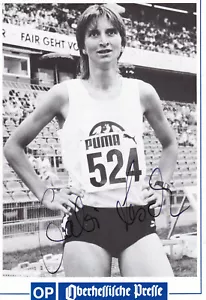 Gabriele LESCH - Germania, bronzo padiglione-EM 1988 atletica leggera, originale! - Foto 1 di 1