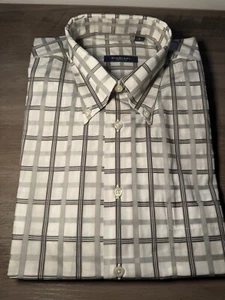 Mens NWOT Vintage Burberry London Button Down Long Sleeve Size Medium - Picture 1 of 3