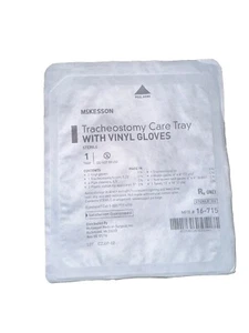 McKesson Tracheostomie-Pflegeschalen steril mit Vinylhandschuhen 16-715 Menge 20 - Bild 1 von 2