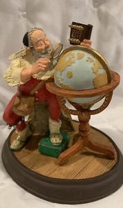 The Danbury Mint Norman Rockwell Santa Claus Good Boys Of The World 1994 Statue  - Picture 1 of 4