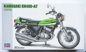 HASEGAWA 1/12 Kawawaki KH400-A7 (1979) BK-6 scale model kit - Picture 1 of 12