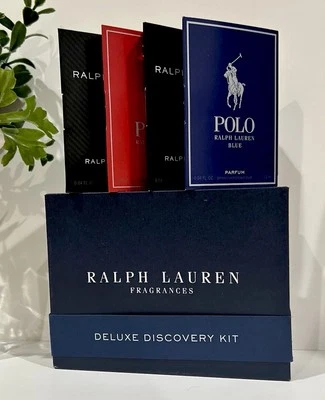 Ralph Lauren Fragrances Cologne Deluxe Discovery Kit 4pc Sample Vial Set - Image 1 of 3