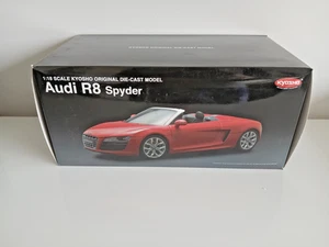 1:18 Kyosho Audi R8 V10 FSI Spyder Brilliant Red - Picture 1 of 21