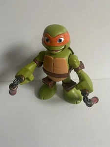 Viacom 2014 TMNT MICHELANGELO 6''  Talking Figure Teenage Mutant Ninja Turtles - Picture 1 of 4