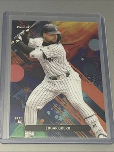 2025 Topps Finest - Edgar Quero Common Oil Spill Refractor SSP #97 (RC) - Imagen 1 de 2