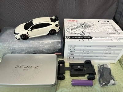 1/28 Zero-Z Mini-Z Rc Car Kyosho Honda Civic Type R FK-8 Body Full Alu RTR - Image 1 of 4